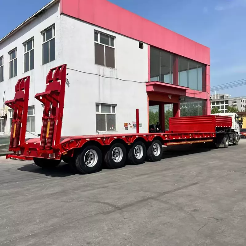 3-akslet Lowboy semitrailer