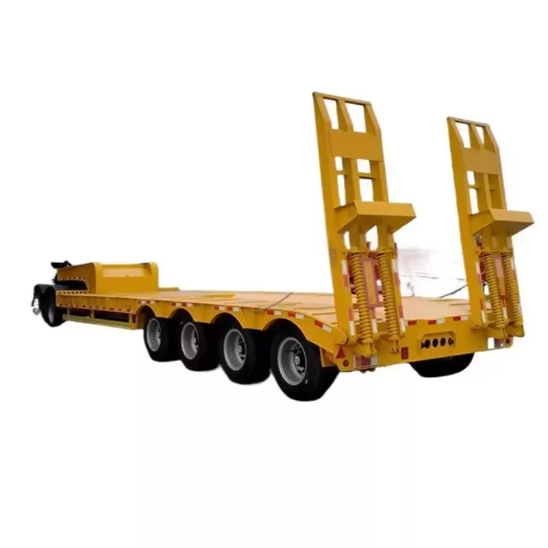 4-akslet Lowboy semitrailer