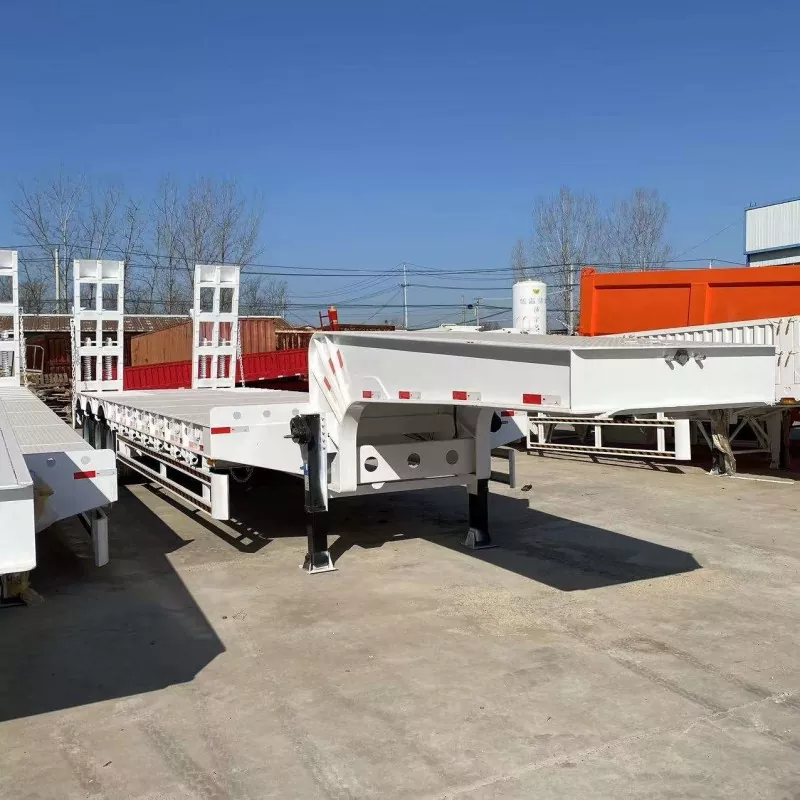 6-akslet hydraulisk semitrailer for tunge trekk
