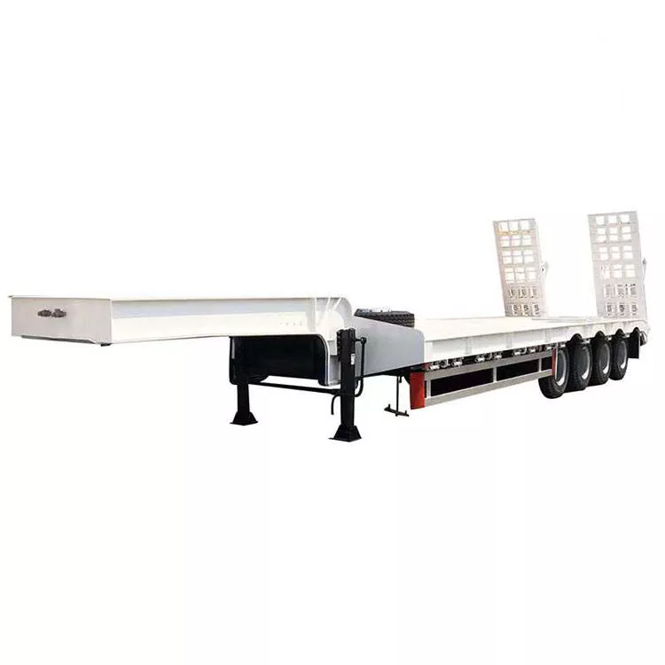 8-akslet hydraulisk semitrailer for tunge trekk