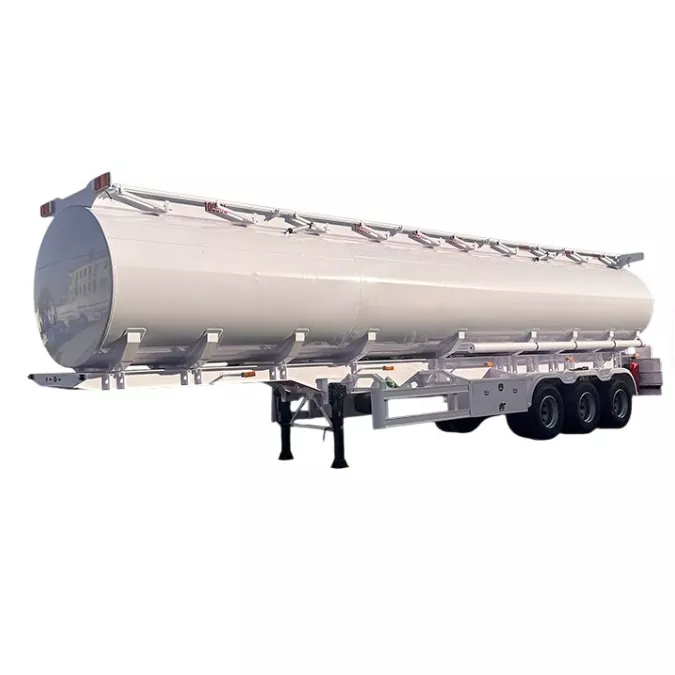 Tank semitrailer i aluminiumslegering
