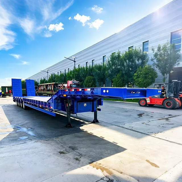 Avtakbar svanehals semitrailer