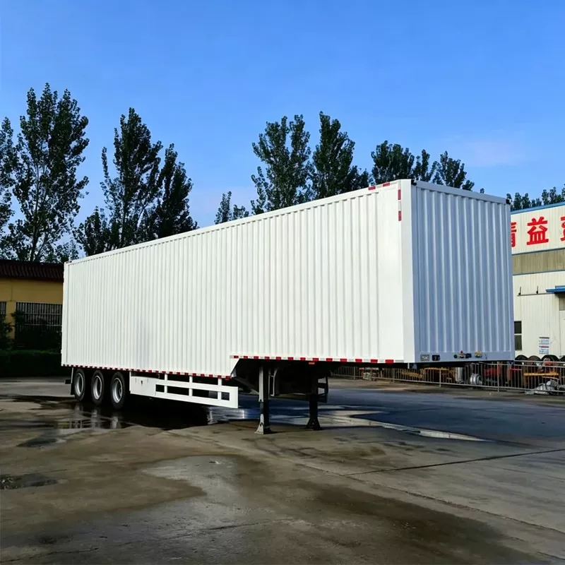 Heavy-Duty semitrailer med lukket boks