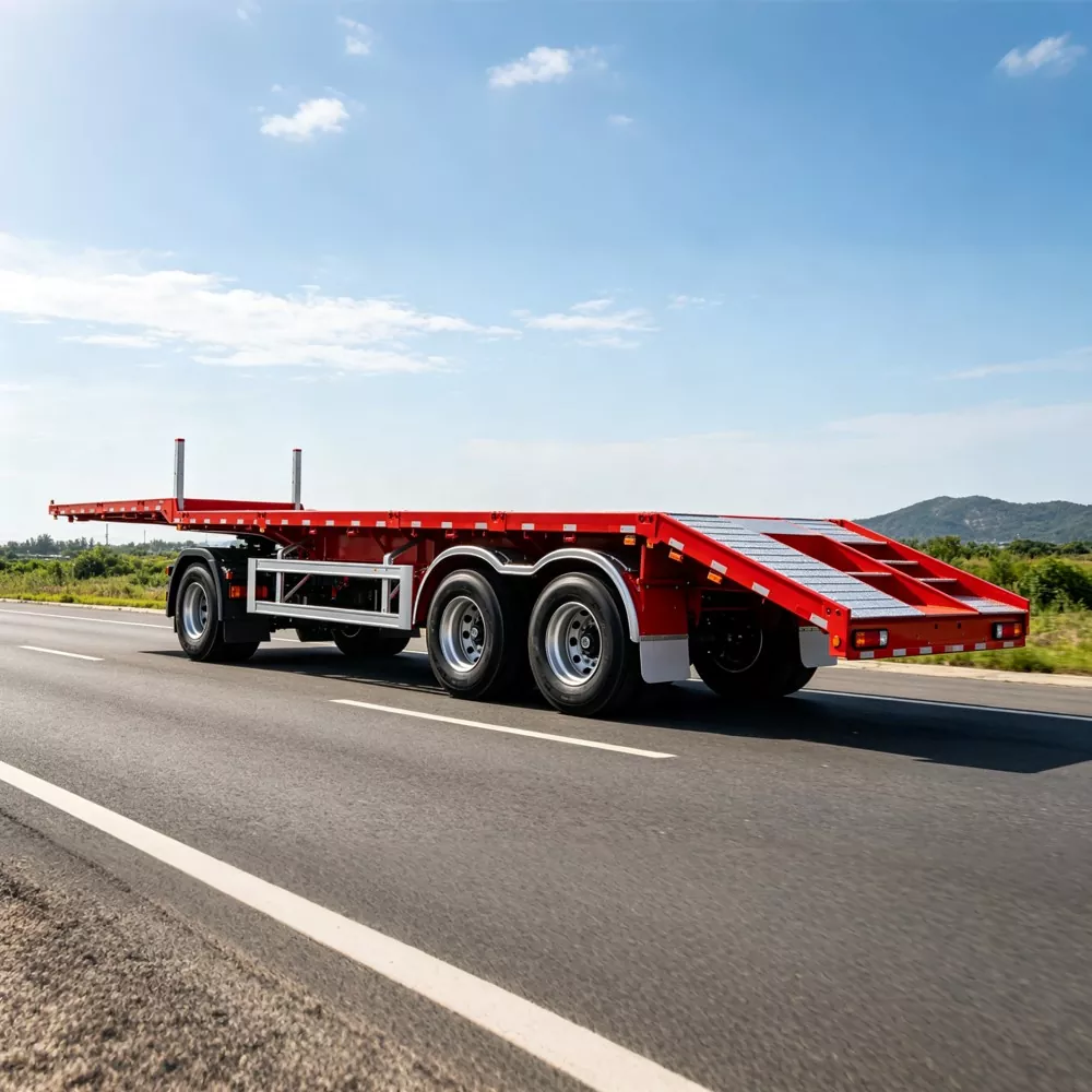 Lett Low-Deck Flatbed Semi-Trailer