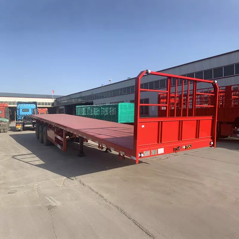 Lett Straight Beam Flatbed Semi-Trailer