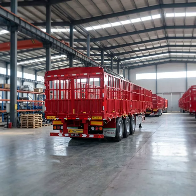 Step-Deck Stake/Gerde Semi-Trailer
