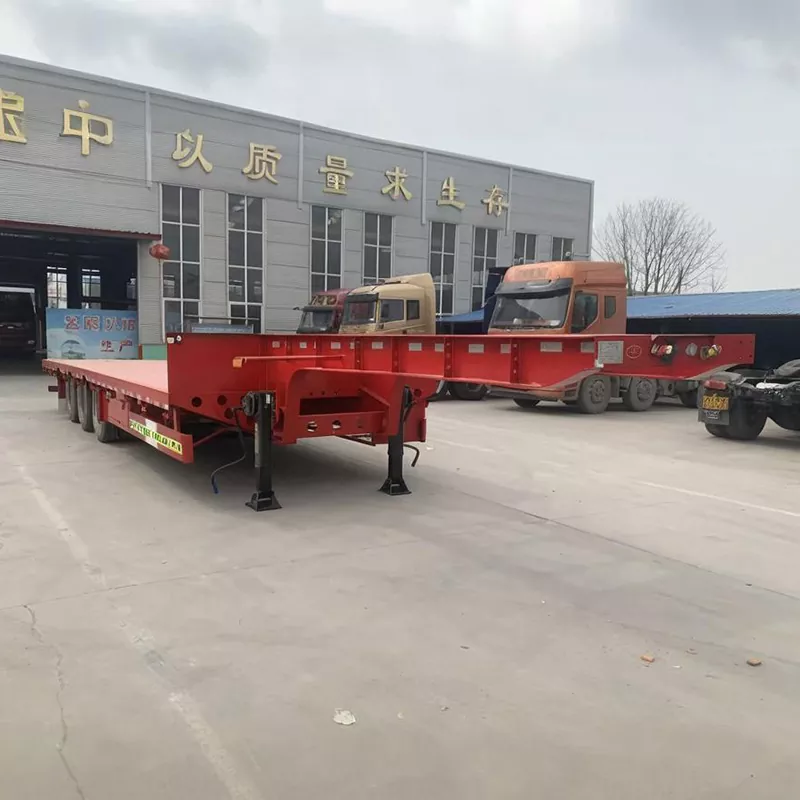 Utvidet svanehals semitrailer